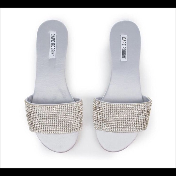 cape robbin rhinestone slides